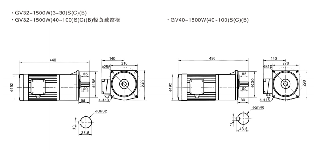 齒輪減速電機